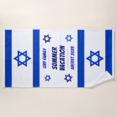 Israëlische Gebeurtenis Strandlaken (Voorkant)