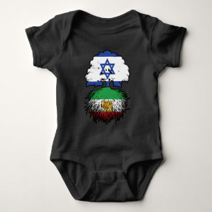 Israëlische geteelde Iraanse wortels Leeuw en Zon Romper