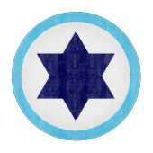 Israëlische IAF Blue Star Roundel Snijplank (Voorkant)