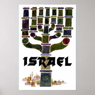 Israëlische reisposter poster