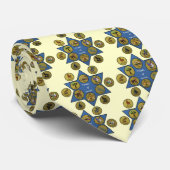 Israëlische stammen stropdas (Opgerold)