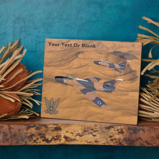 Israëlische superbendes over de woestijn fotoplaat (Zijkant)