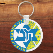 israëlische teams sleutelhanger (Voorkant)