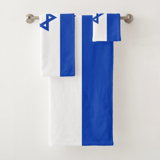 Israëlische vlag bad handdoek (Insitu)