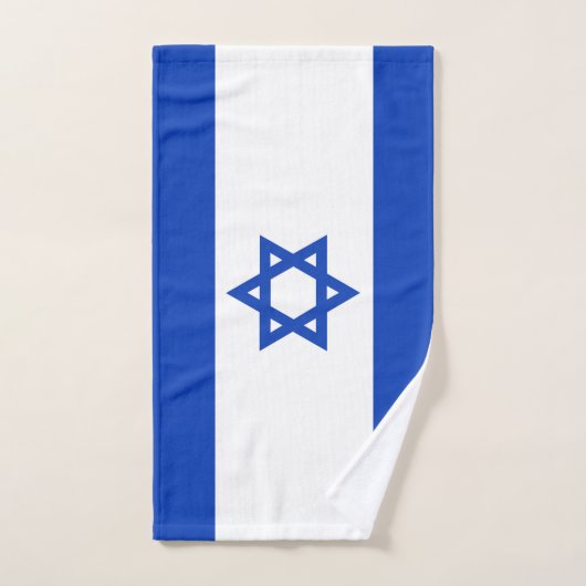 Israëlische vlag bad handdoek (Handdoek)