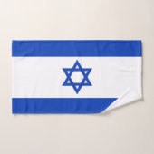 Israëlische vlag bad handdoek (Handdoek)