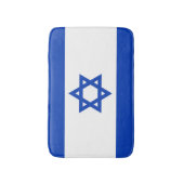 Israëlische vlag badmat (Voorkant Verticaal)