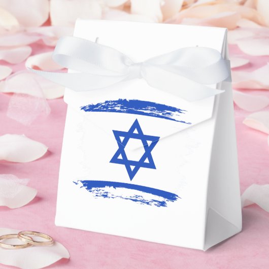 Israëlische vlag bedankdoosjes (Huwelijk)