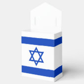 Israëlische vlag bedankdoosjes (Geopend)