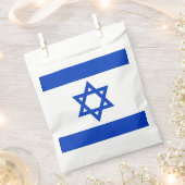 Israëlische vlag bedankzakje (Geknipt)