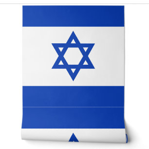 Israëlische vlag behang