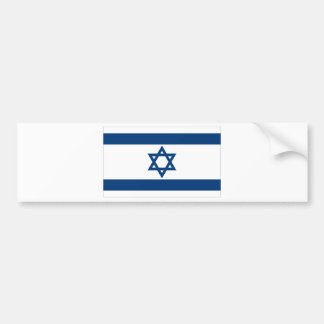 Israëlische vlag bumpersticker