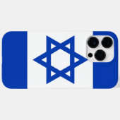 Israëlische vlag Case-Mate iPhone case (Achterkant (horizontaal))