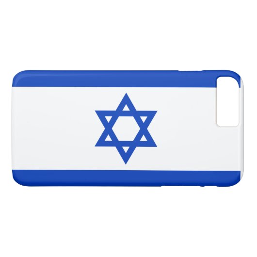 Israëlische vlag Case-Mate iPhone case (Achterkant (Horizontaal))