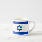 Israëlische vlag espresso kop (Rechts)