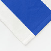 Israëlische vlag fleece deken (Hoek)