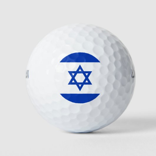 Israëlische vlag golfballen (Voorkant)