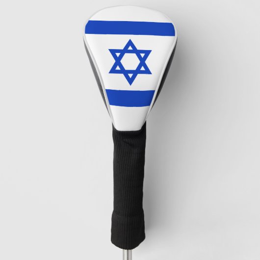 Israëlische vlag golfheadcover (Voorkant)