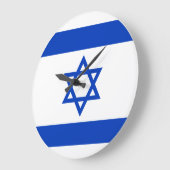 Israëlische vlag grote klok (Hoek)