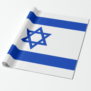 Israëlische vlag (Israël) Cadeaupapier