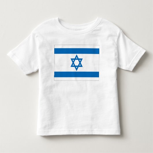 Israëlische vlag kinder shirts (Voorkant)