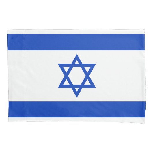 Israëlische vlag kussensloop (Voorkant)