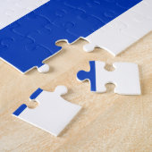 Israëlische vlag legpuzzel (Zijkant)