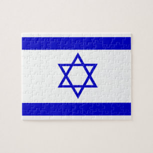 Israëlische vlag legpuzzel