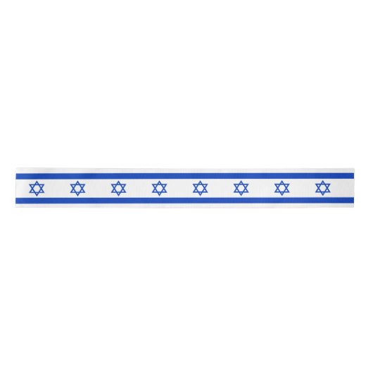 Israëlische vlag lint (Voorkant)