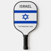 Israëlische vlag pickleball paddle (Voorkant)