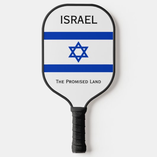 Israëlische vlag pickleball paddle (Voorkant)