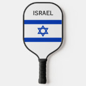 Israëlische vlag pickleball paddle (Achterkant)