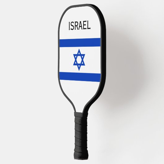 Israëlische vlag pickleball paddle (Links)