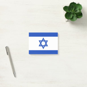 Israëlische vlag post-it® notes