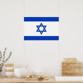 Israëlische vlag poster (Keuken)