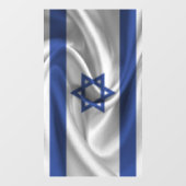 Israëlische vlag raamsticker (Vel)