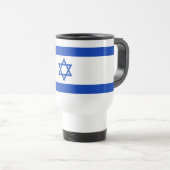 Israëlische vlag reisbeker (Voorkant rechts)