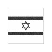 Israëlische vlag 	rubberstempel (Afrduk)