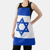 Israëlische vlag schort (Insitu)