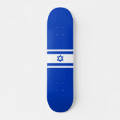 Israëlische vlag skateboard (Voorkant)