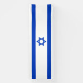 Israëlische vlag spandoek (Verticaal)