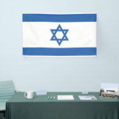 Israëlische vlag spandoek (Beurs)