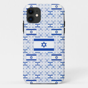 Israëlische vlag - ster van David - in lagen iPhone 11 Hoesje