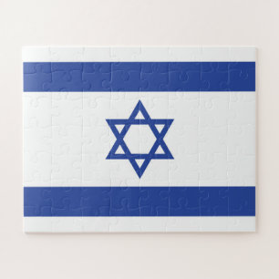 Israëlische vlag, ster van David Judaism Jewish Legpuzzel