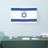 Israëlische vlag, ster van David Judaism Jewish Spandoek (Beurs)