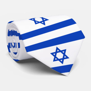 Israëlische vlag stropdas