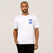 Israëlische vlag t-shirt (Voorkant volledig)