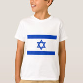 Israëlische vlag t-shirt (Voorkant)