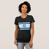 Israëlische vlag t-shirt (Voorkant volledig)