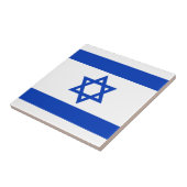 Israëlische vlag tegeltje (Zijkant)